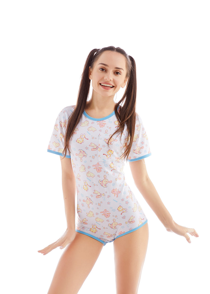 Splash Bodysuit Onesie with Pocket