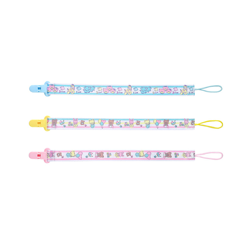 Baby Cuties 3 Paci Clips Set