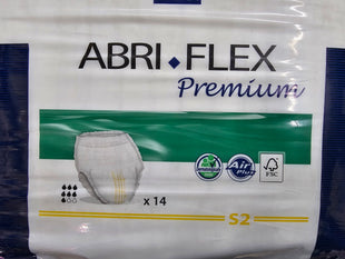 Abena Abri Flex Premium S2 60-90cm Hip/Waist Size, Pull Up, 1400ml