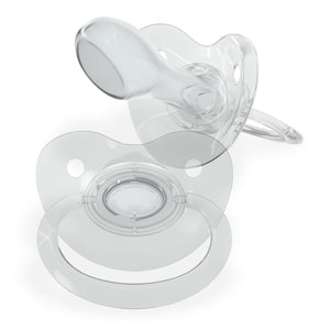 Crystal Fixx Adult Size 10 Pacifier Clear