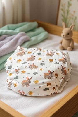 Comfort Haven Hybrid All-in-One Diaper Honey Bunny