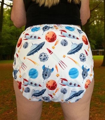 Comfort Haven Hybrid All-in-One Diaper Pocket Rocket