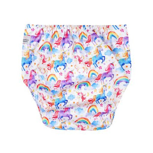 Comfort Haven Diaper Cover / Swim Diaper Rainbow Daydream