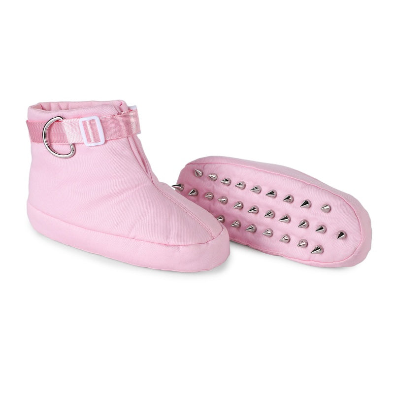 Forced Regression Crawling Trainer Locking Booties with Spike Blue