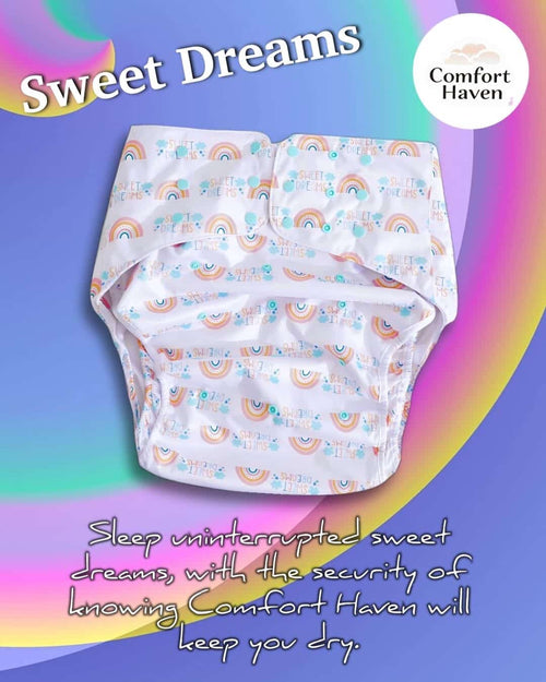 Comfort Haven Diaper Cover / Swim Diaper Sweet Dreams