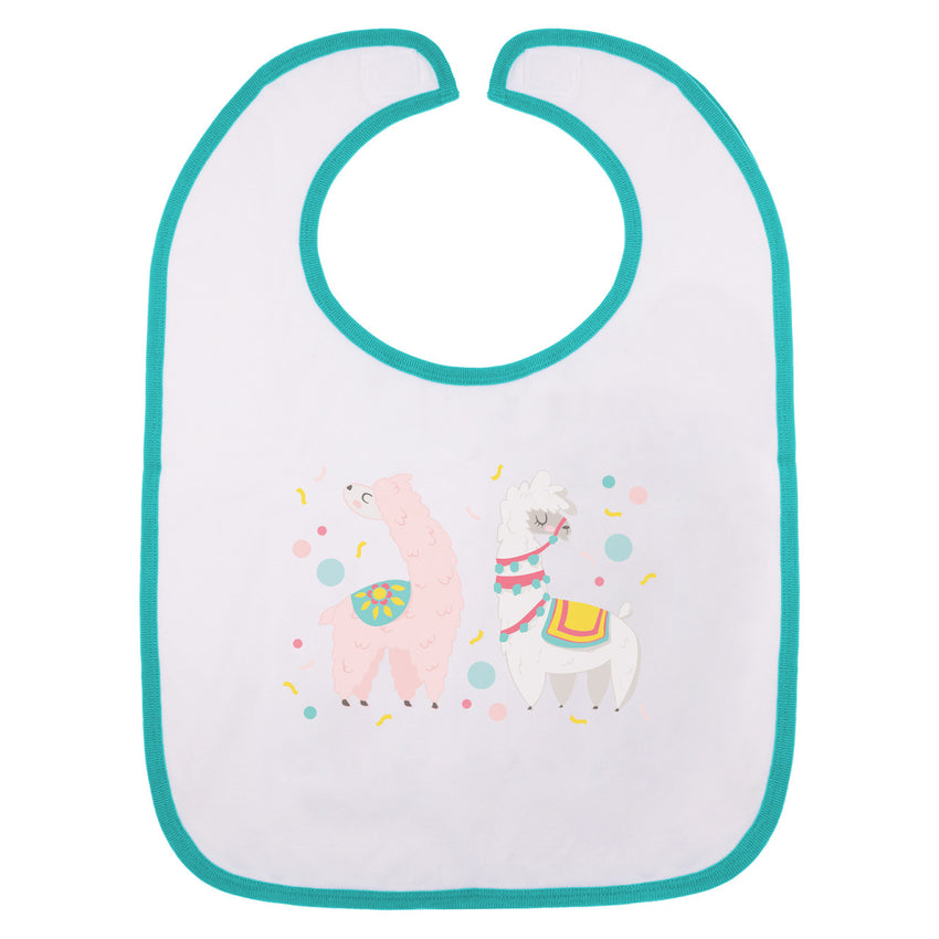 Alpaca Printed Adult Bib V2