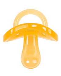 Gummi Silicone Adult Pacifier - Amber