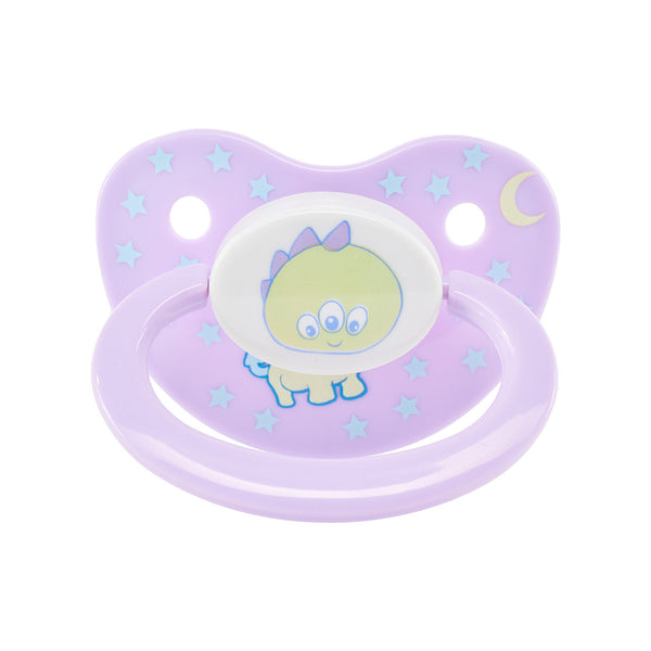 Monsters Pacifier and Clip 2 Pack