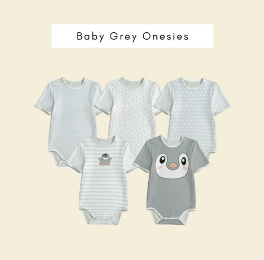 Baby Grey Onesies