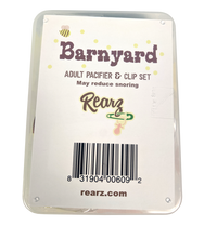 Barnyard Pacifier and Clip 2 Pack