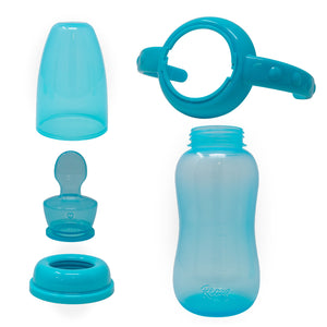 Rearz Blue Easy Grip Adult Baby Bottle