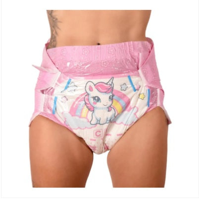 Rainbow Island diapers with foil 2 Piece Sample Pack