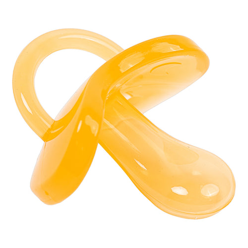 Gummi Silicone Adult Pacifier - Amber