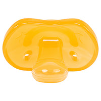 Gummi Silicone Adult Pacifier - Amber