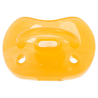 Gummi Silicone Adult Pacifier - Amber