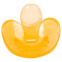 Gummi Silicone Adult Pacifier - Amber