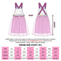 Confetti Princess Overall Skirt