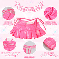Yes Daddy Y2K Side-Tie Micro Mini Skirt
