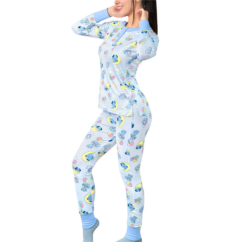 Little Blue Pajamas Set