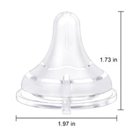Soft Touch Bottle Nipples for  Adults Assorted 3-Pack