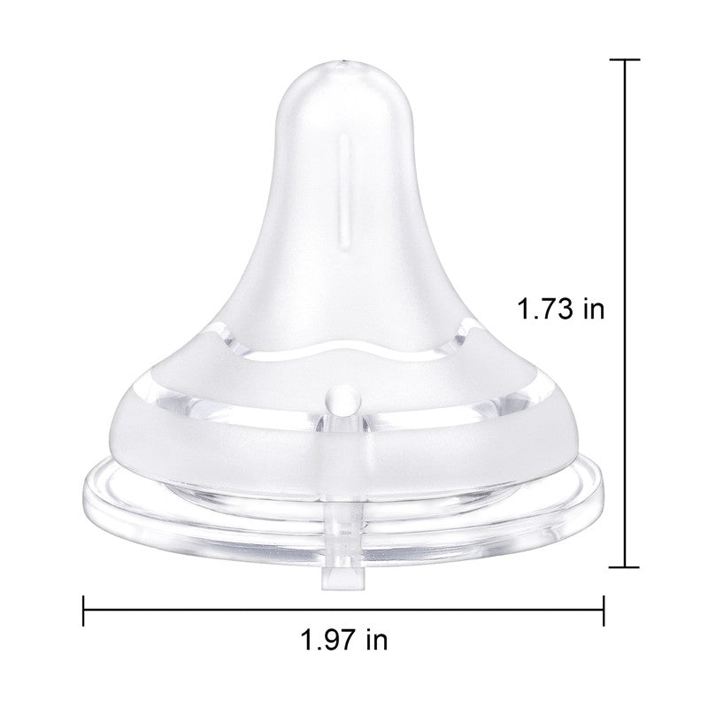 Soft Touch Bottle Nipples for  Adults Assorted 3-Pack