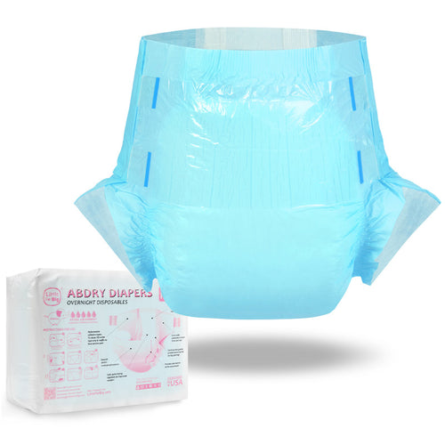 ABDry Ultra Absorbent Diapers 10 Pieces Pack Blue