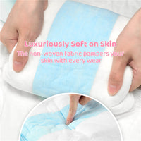 ABDry Ultra Absorbent Adult Diapers 2 Pieces Sample Pack Pink (M)/(L)/(XL)