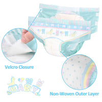 Baby Parade Cloth Back Adult Diapers 2 Pieces Sample Pack(M)/(L)/(XL)