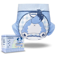 Little Blue BabyFur Cloth Back Diapers 10 Pieces Pack