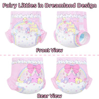 Fairy Littles in Dreamland Ultra Absorbent Cloth Back Adult Diapers 10 Pieces Pack PRE SALES ITEM. THIS ITEM IS NOT IN STOCK AND PRE SALES ONLY