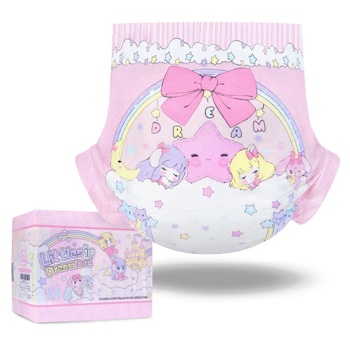 Fairy Littles in Dreamland Ultra Absorbent Cloth Back Adult Diapers 10 Pieces Pack