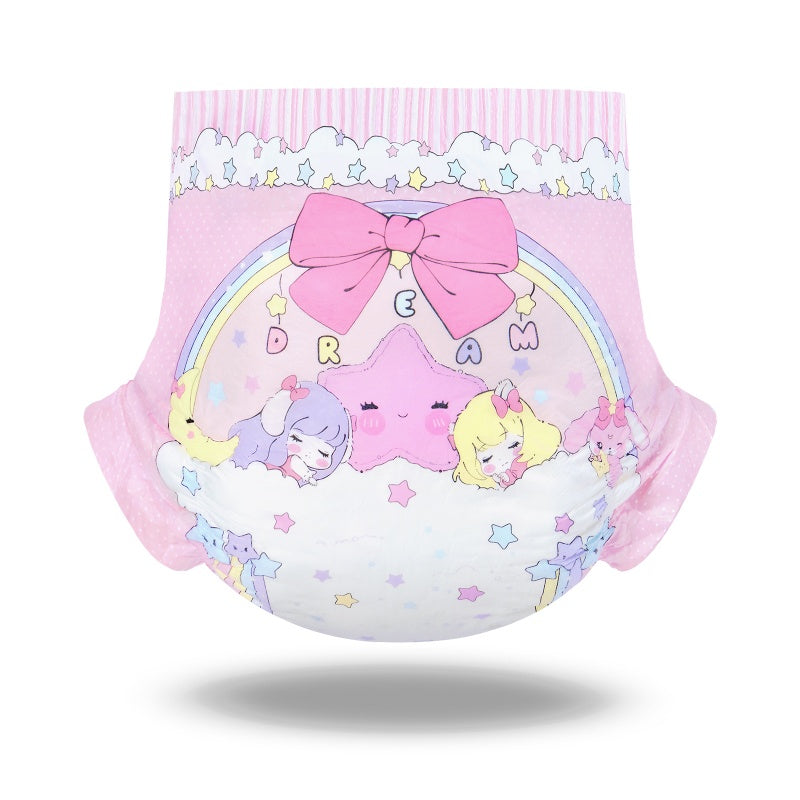 Fairy Littles in Dreamland Ultra Absorbent Cloth Back Adult Diapers 10 Pieces Pack PRE SALES ITEM. THIS ITEM IS NOT IN STOCK AND PRE SALES ONLY