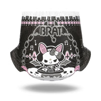 Goth BRAT Ultra Absorbent Diapers 2 Pieces Sample Pack(M)/(L)/(XL