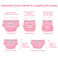 Blushing Baby Adult Diaper Wrap Cover One Size