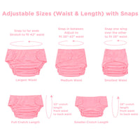 Primary Comfort Cloth Adult Diapers Multiple Colours Available