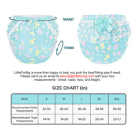 Baby Parade Pattern Ruffle Adult Diaper Cover