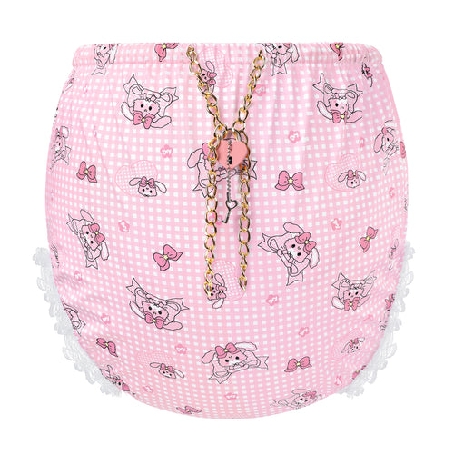 Bunnies & Bows Usagi Pattern Lockable Waistband Pull-On Diaper Cover