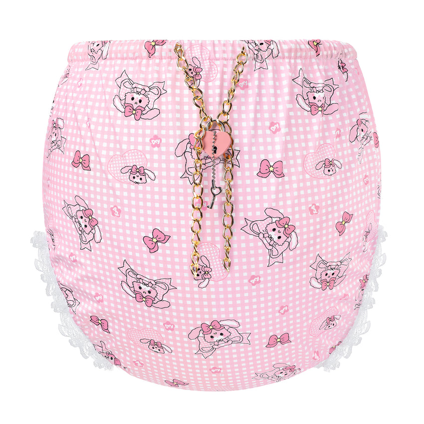 Bunnies & Bows Usagi Pattern Lockable Waistband Pull-On Diaper Cover