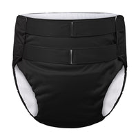 Hook-and-Loop Adult Training Pants Black