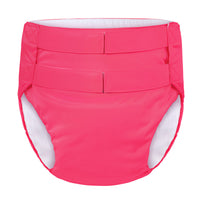 Hook-and-Loop Adult Training Pants Hot Pink