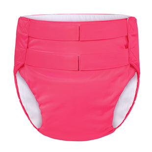 Hook-and-Loop Adult Training Pants Hot Pink