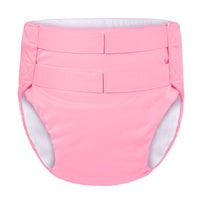 Hook-and-Loop Adult Training Pants Pink