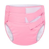 Hook-and-Loop Adult Training Pants Pink