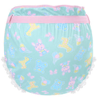 Baby Parade Repeating Pattern Silky Ribbon Omutsu Japanese Diaper Cover
