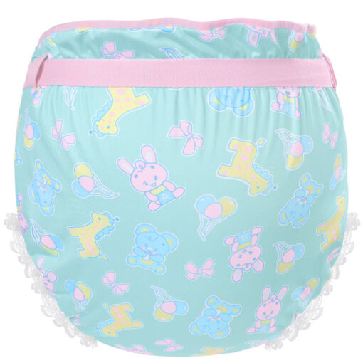 Baby Parade Repeating Pattern Silky Ribbon Omutsu Japanese Diaper Cover