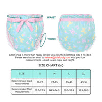 Baby Parade Repeating Pattern Silky Ribbon Omutsu Japanese Diaper Cover