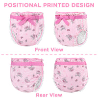 Bunnies & Bows Usagi Silky Ribbon Omutsu Japanese Diaper Cover