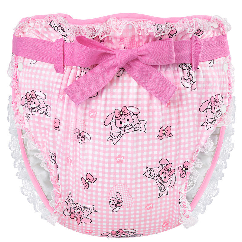 Bunnies & Bows Usagi Silky Ribbon Omutsu Japanese Diaper Cover
