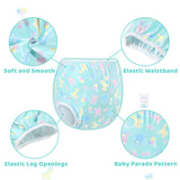 Full Print Baby Parade Adult Plastic Pull Up Diaper Pants Cover