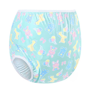Full Print Baby Parade Adult Plastic Pull Up Diaper Pants Cover